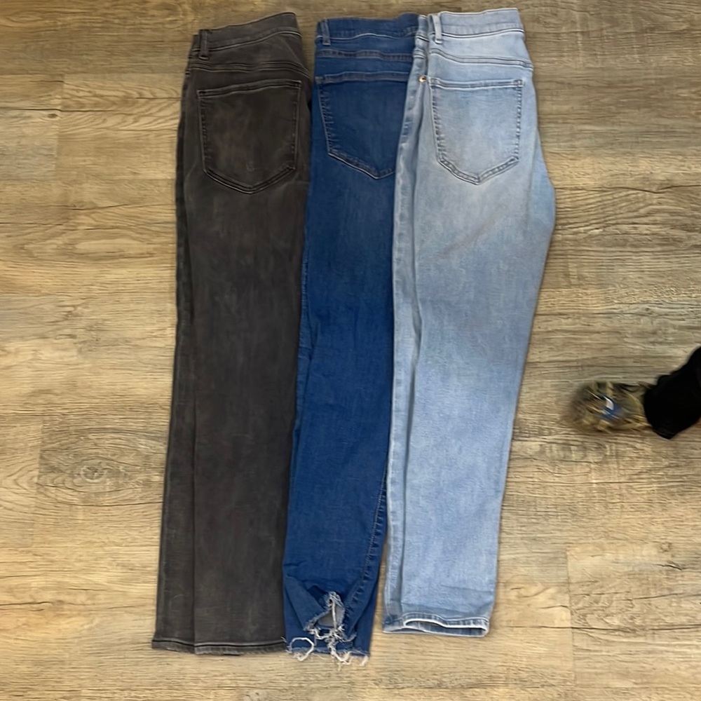 Set of three express jeans